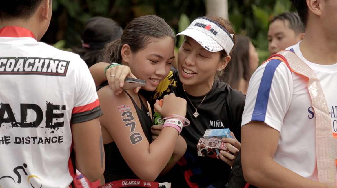 Family and friends came from near and far to show support for their IronKids.