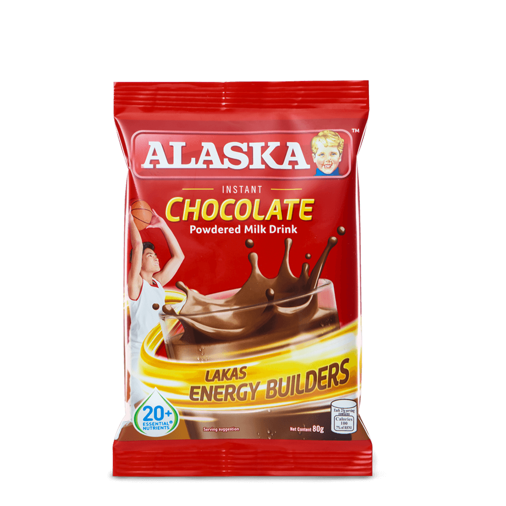 Alaska Chocolate Powdered Milk Drink Alaska Milk Corporation