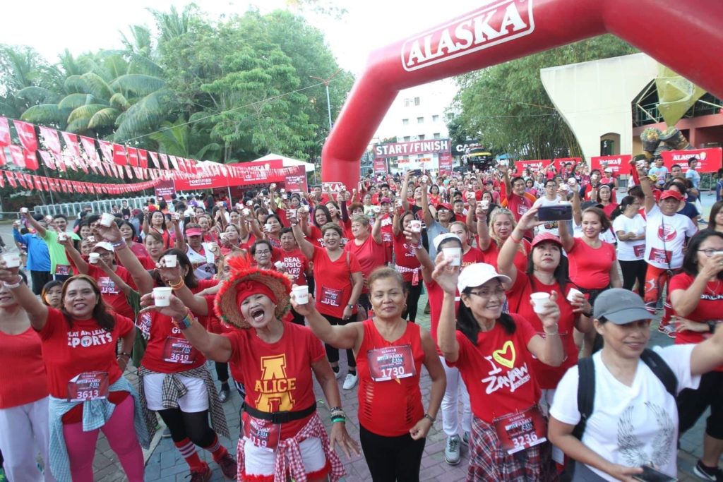 Alaska Family Run doubles participants Alaska Milk Corporation