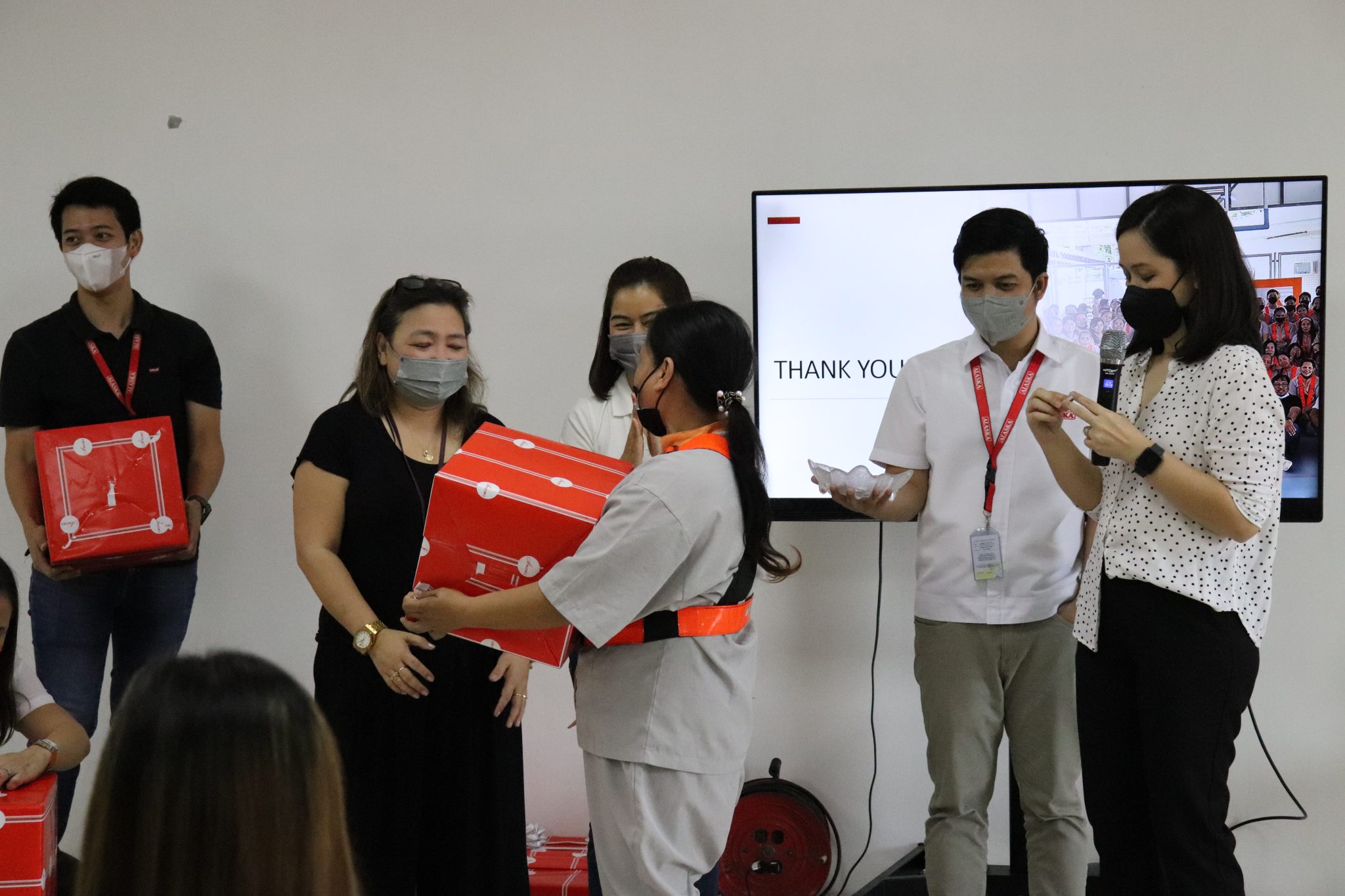 Alaska Milk partners with San Pedro PNP for an outreach program, holds