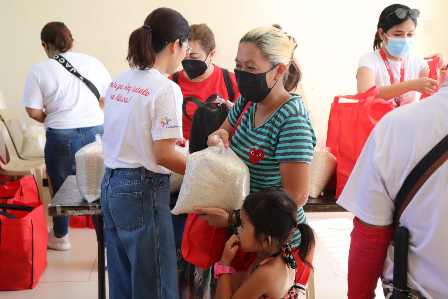 Alaska Milk partners with San Pedro PNP for an outreach program, holds