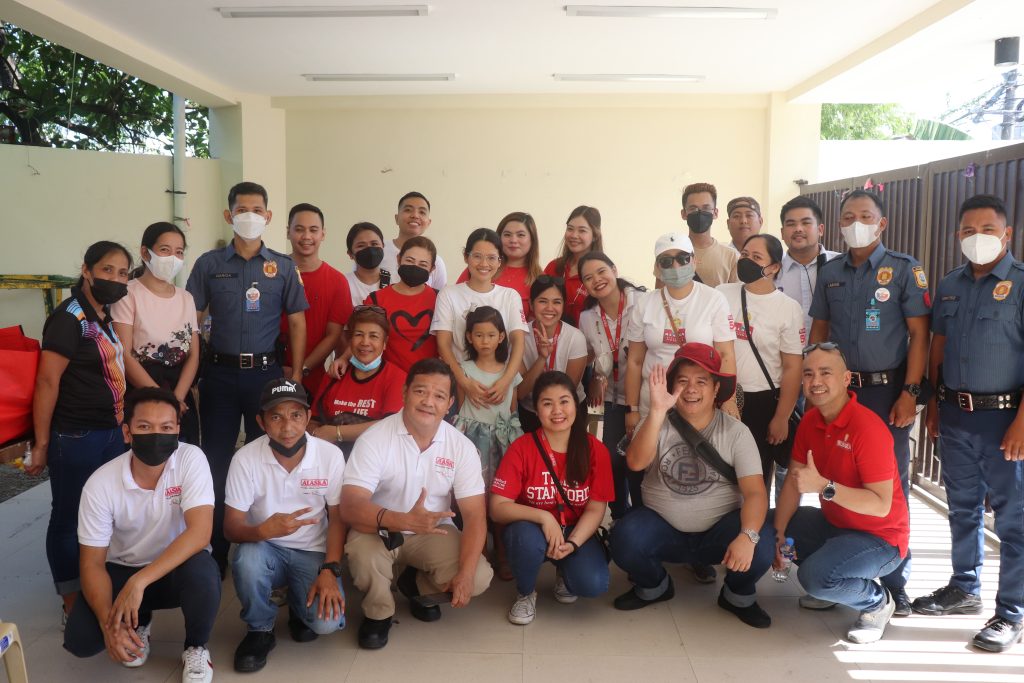 Alaska Milk partners with San Pedro PNP for an outreach program, holds